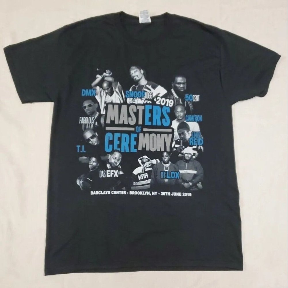 Masters of Ceremony Rap Shirt June 2019 - Size Medium M - Snoop Dogg, 50 Cent
